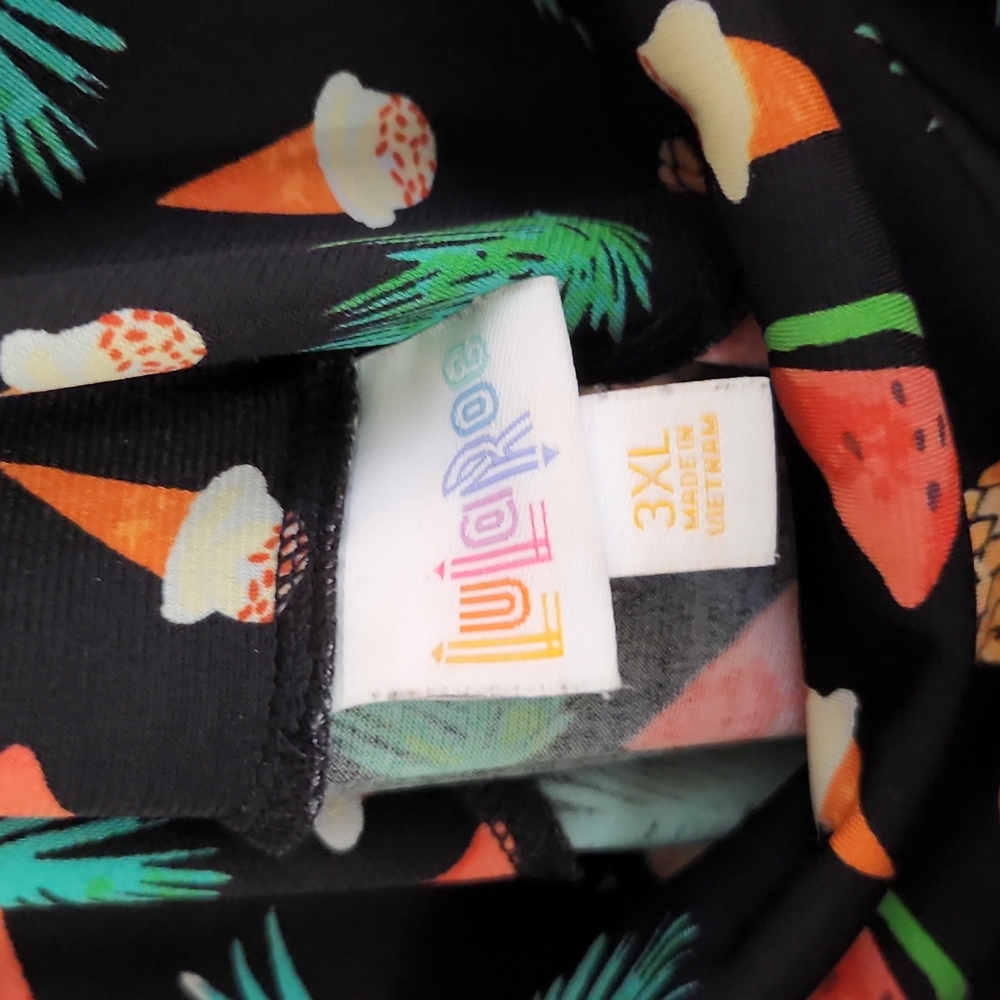 3X LuLaRoe Maxi Skirt Summer Design - Picture 3 of 5